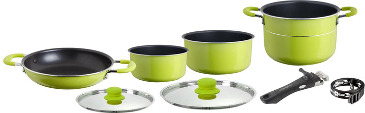 Brunner Topfset Jupiter NG 7+1 grün schwarz