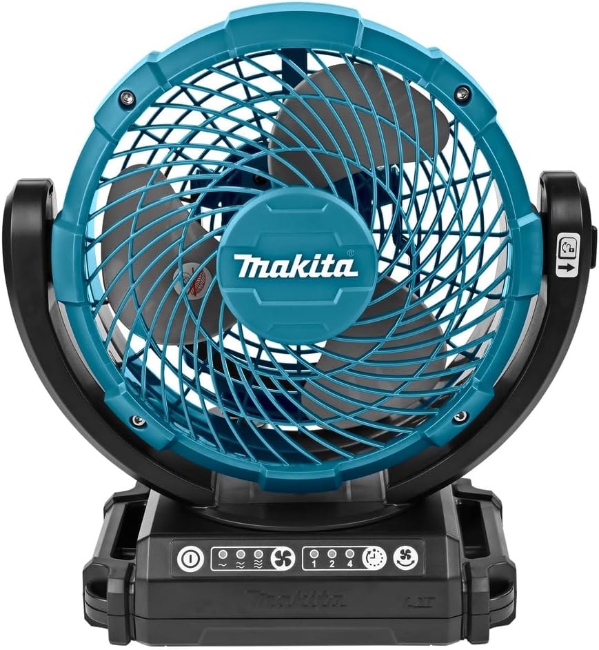 Makita DCF102Z Akku Lüfter 18 V (ohne Akku, ohne Ladegerät), Blau, 101 101 Blau, 101 Blau