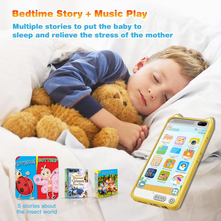 Kinderhandy Spielzeug 3.97 Zoll Touchscreen Pretend Smartphone, Kinder Smart Phone Weihnachts- und G