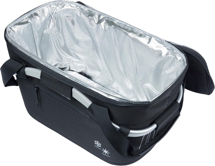 Basil Classic Carry All 38 X 21 X 27 CM Schwarz, 38 X 21 X 27 CM Schwarz
