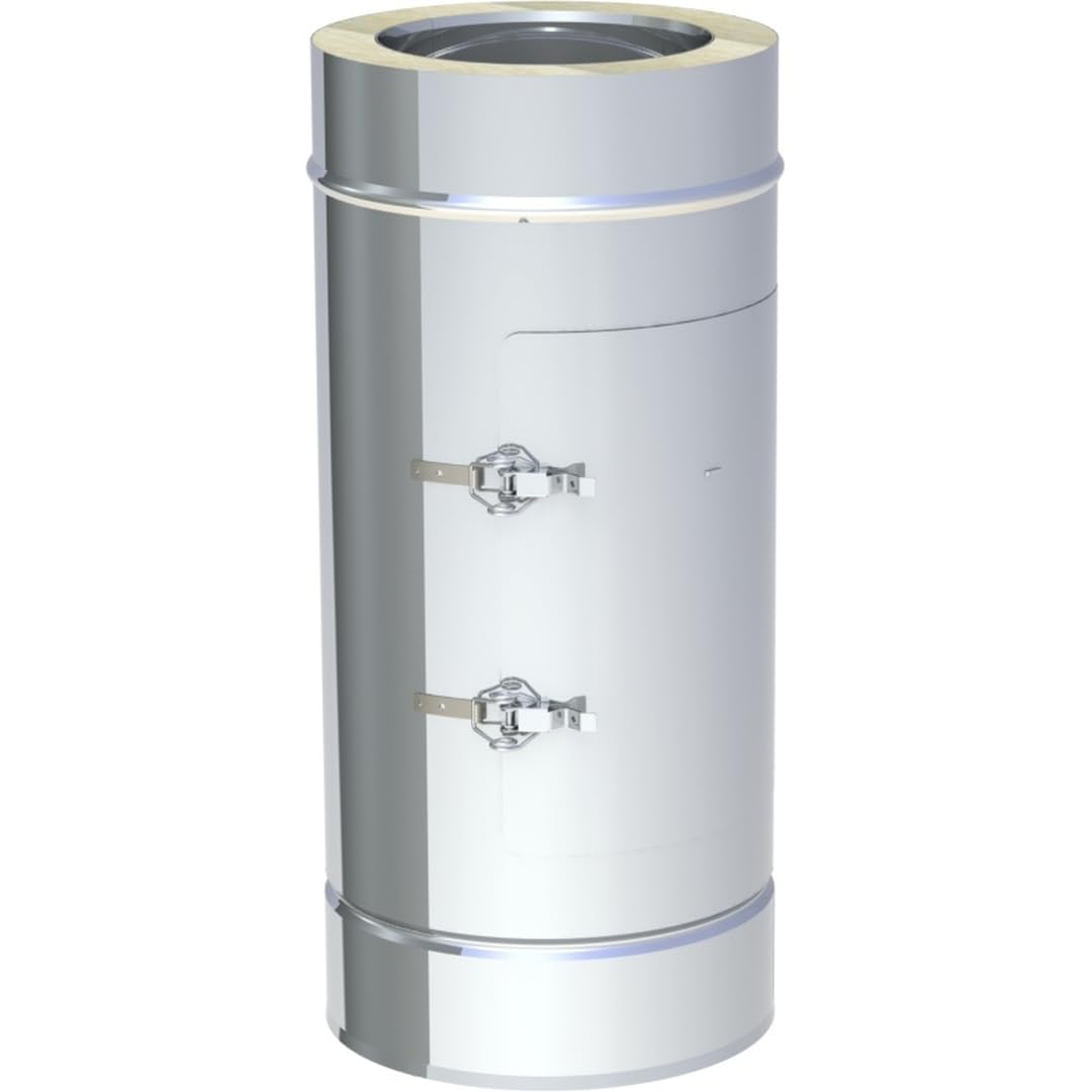 Jeremias DW-FU Revisionselement Design Plus Ø 160 mm Edelstahl doppelwandig für Innenbereich bis 600