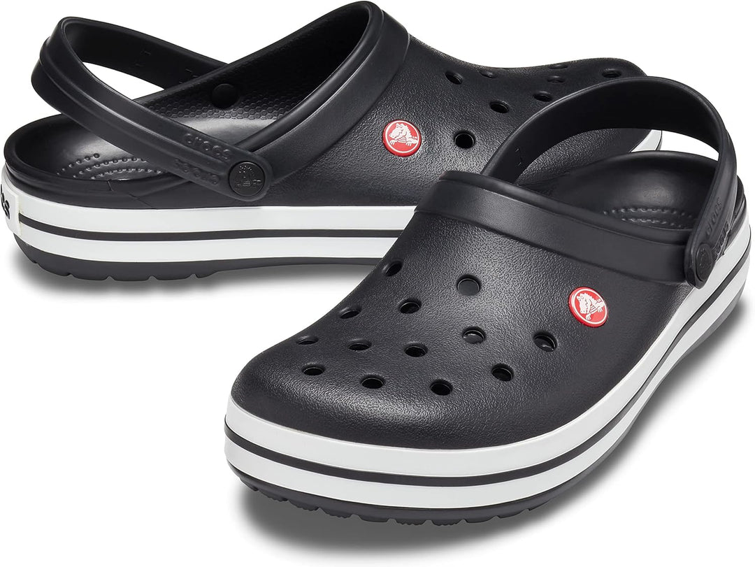 Crocs Unisex Crocband Slides 37/38 EU Schwarz, 37/38 EU Schwarz