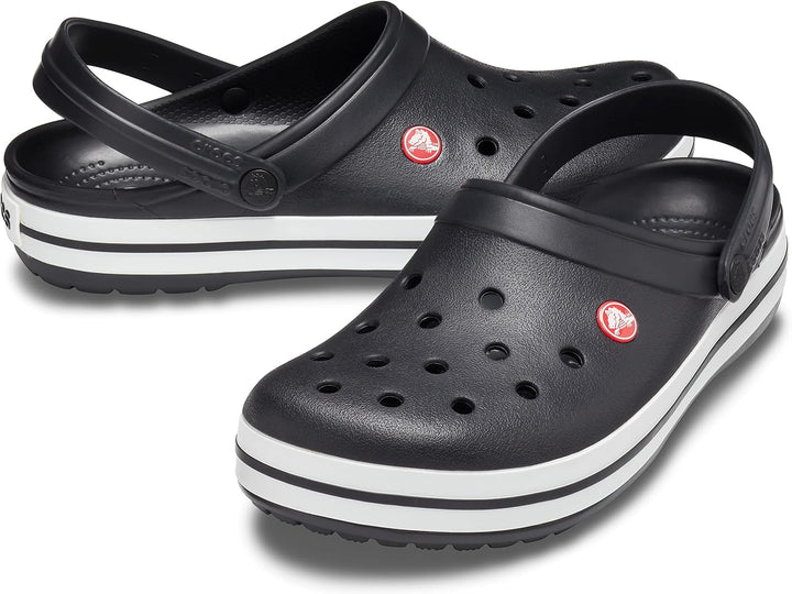 Crocs Unisex Crocband Slides 37/38 EU Schwarz, 37/38 EU Schwarz