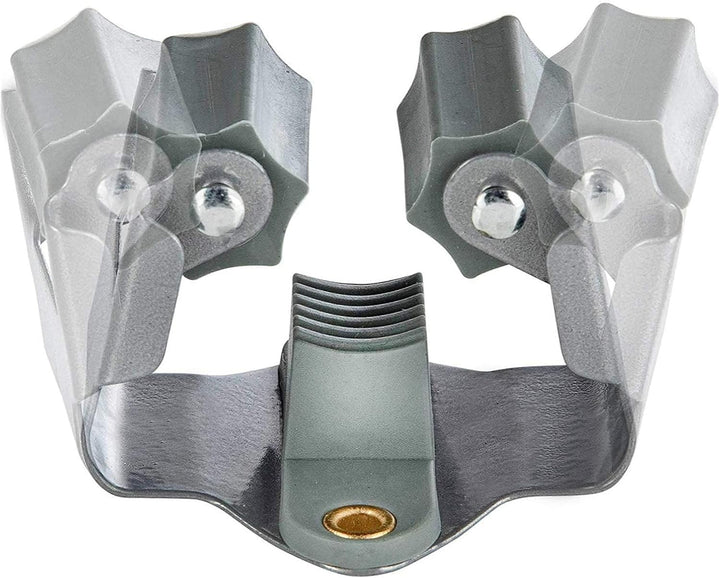 Gerätehalter (6er Set) hochwertige Wandhalterung für Besen, Gartengeräte, Werkzeuge inklusive Schrau