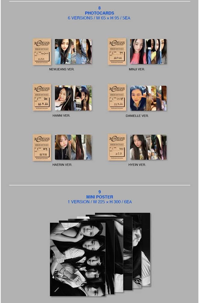 dreamus NewJeans - 1st EP 'New Jeans' album [Bluebook ver] (DANIELLE), DANIELLE