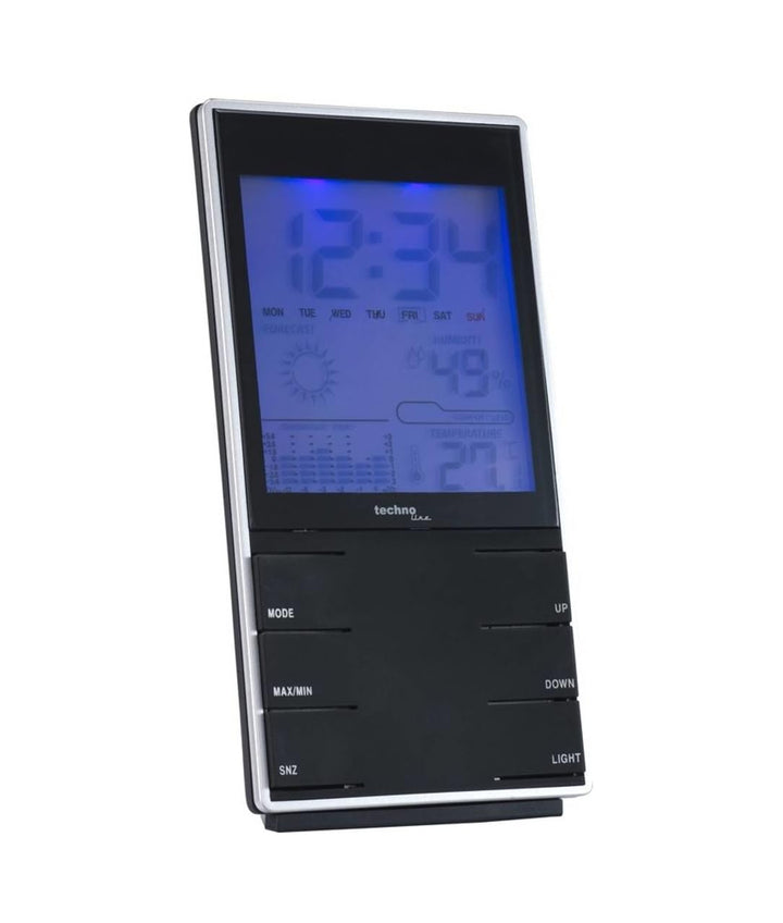 Technoline Wetterstation WS 9120 mit Vorhersage von Wettersituation, Innentemperatur und Temperaturh