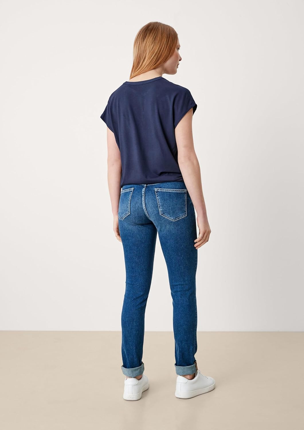 s.Oliver Jeans Betsy/Slim Fit/Mid Rise/Slim Leg 34W / 30L Medium Blue, 34W / 30L Medium Blue