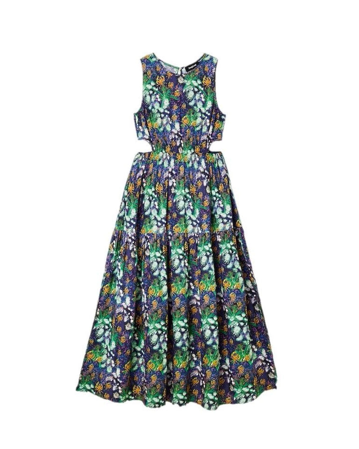 Desigual Damen Dress S Blau, S Blau