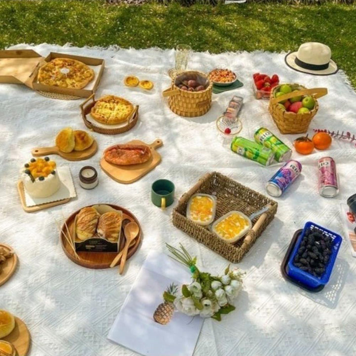 Picknickmatte, Campingdecke, Strandtuch, Picknick-Tischdecke, Zelt, Bodenmatte, Park, Freizeitdecke,