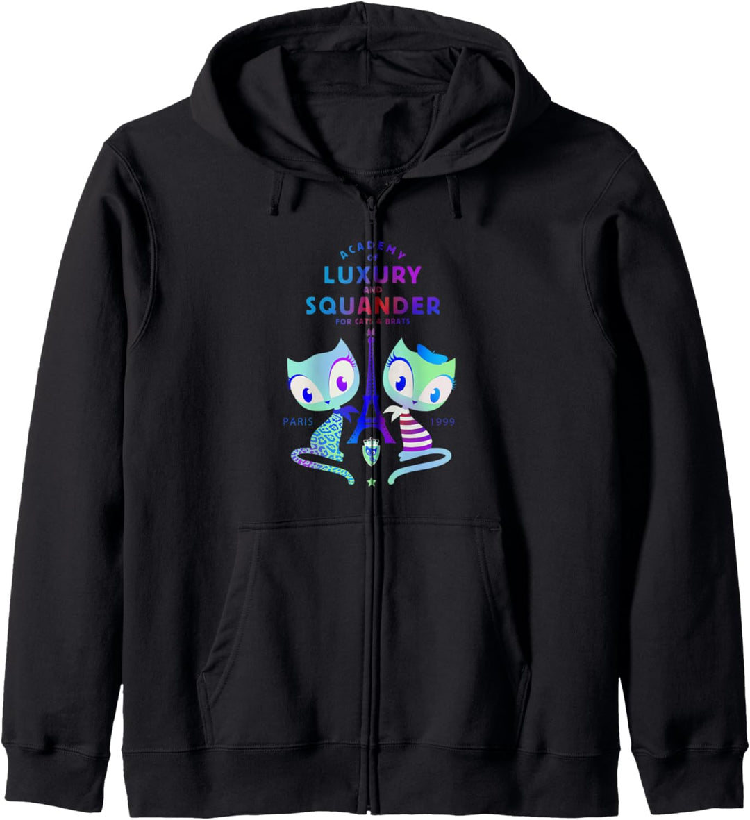 Pussy Deluxe Pariser Katzenleben Kapuzenjacke