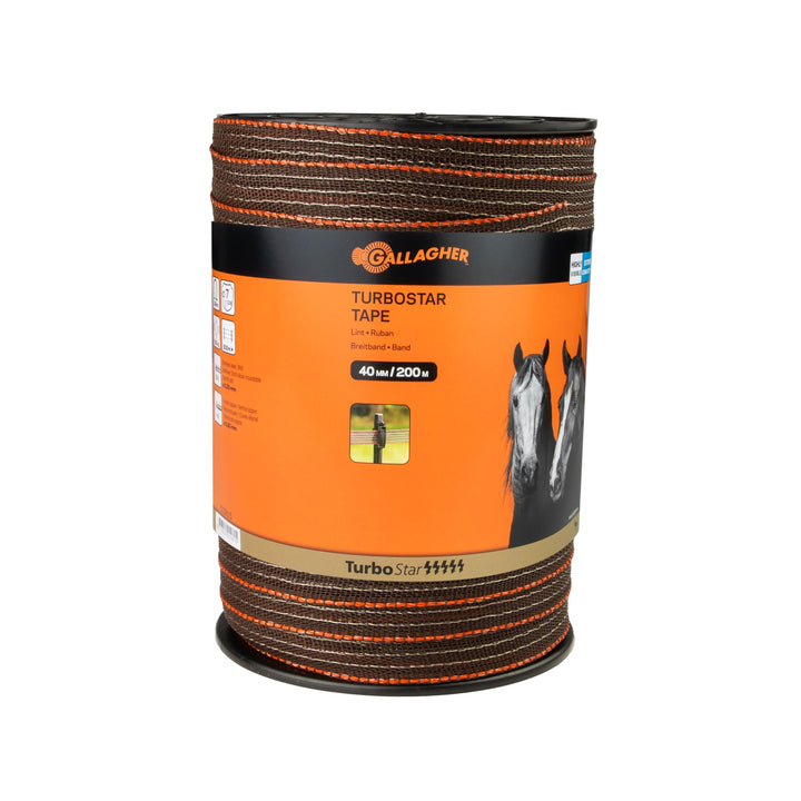 200 m/40 mm Gallagher Weidezaunband TurboStar (terra)