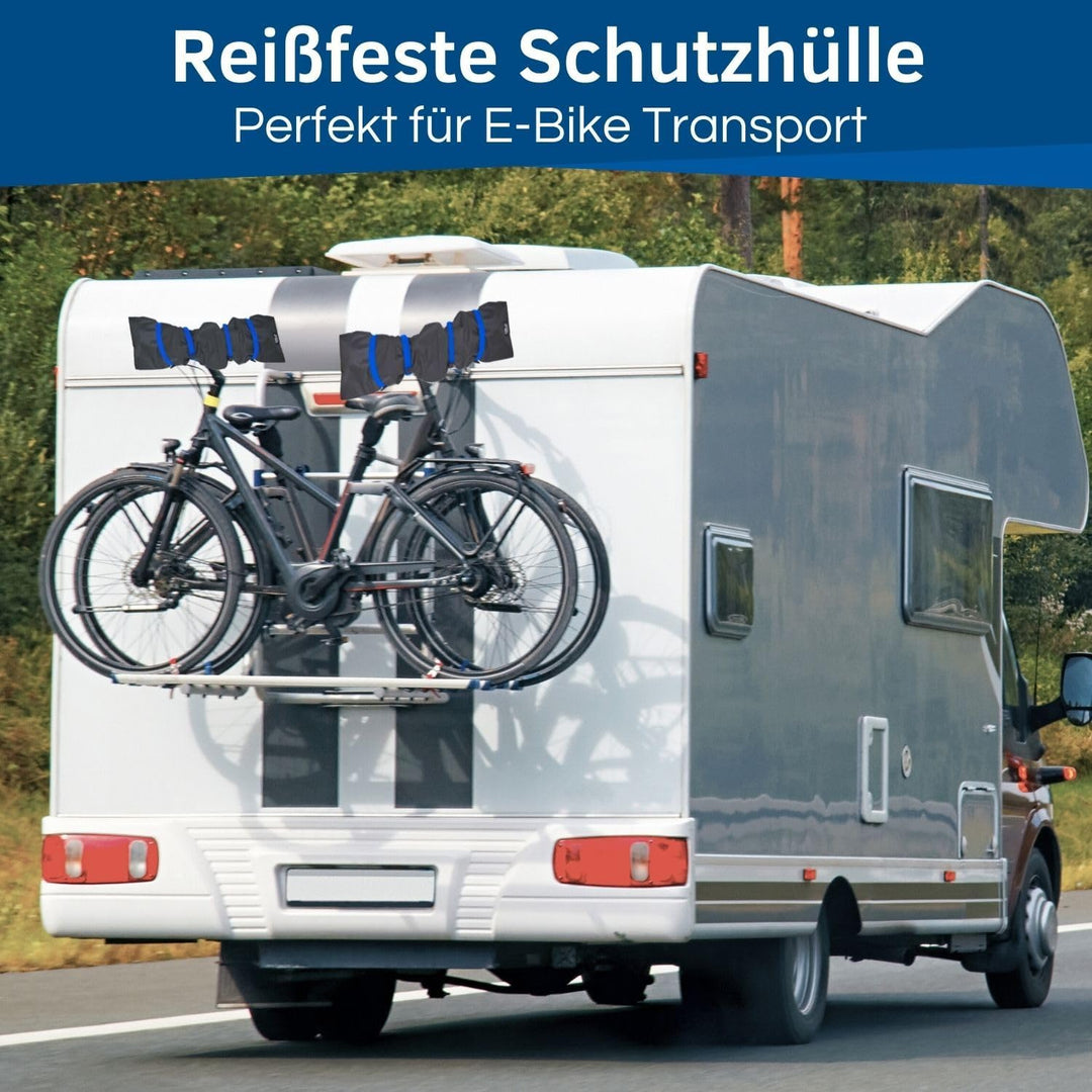 HiLo sports Lenkerschutzhülle E-Bike wasserdicht - [Für alle Fahrradlenker] - Passt auch für grosse