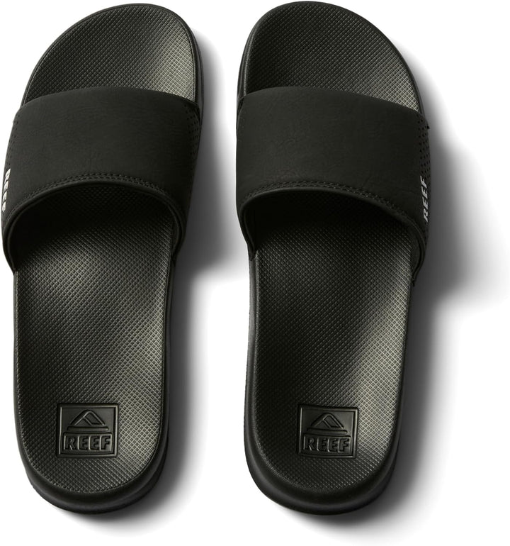 Reef Herren One Slide Schiebe-Sandalen 42 EU Schwarz Black Bla, 42 EU Schwarz Black Bla