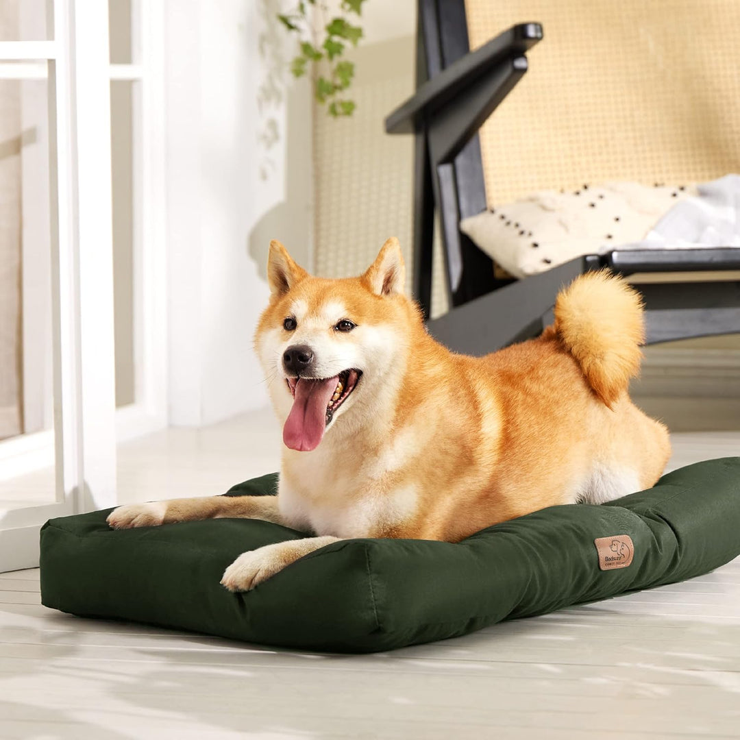 BEDSURE Hundekissen Grosse Hunde waschbar - 91x68cm hundematratze wasserdicht L für grosse, mittelgr