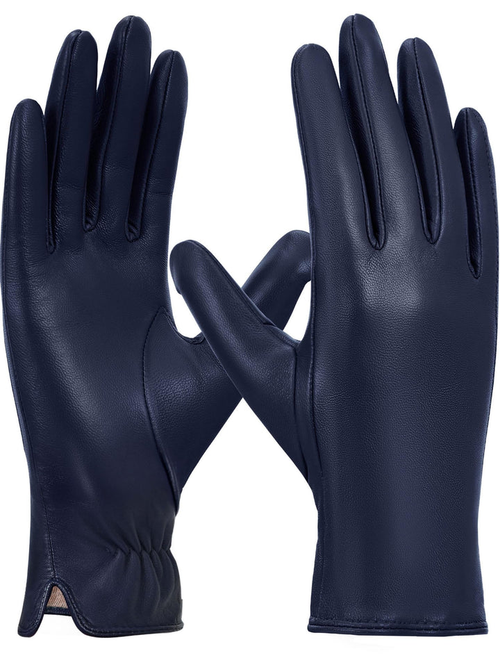 GSG SINCE 1998 Lederhandschuhe für Damen aus Chromfreiem Schaffell – Wollgefüttert/Fleecegefüttert,