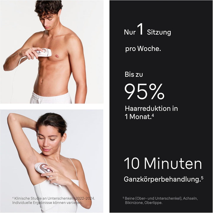 Braun Smart IPL Skin i·expert, Haarentfernung für zu Hause, Gratis App, Aufbewahrungstasche, Venus R
