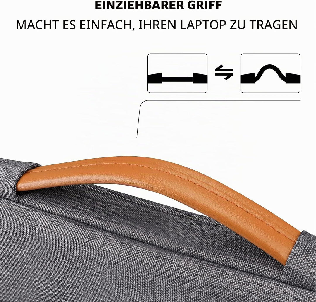 TECOOL 13,3 Zoll MacBook Tasche Laptop Hülle für MacBook Air Pro 13 M4 M3 M2 M1 2025 2024-2012,MacBo