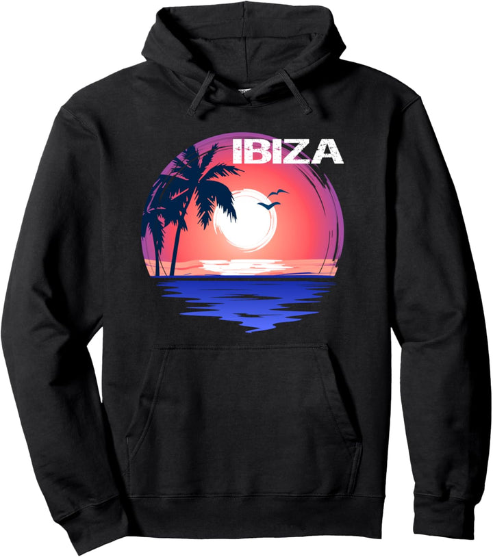 Ibiza Balearen Inseln Touristenurlaub Pullover Hoodie