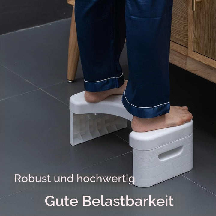 7 -Zoll -Toilettenhocker für Erwachsene und Kinder, abnehmbar und stapelbar, Badezimmer -Töpfchenstu