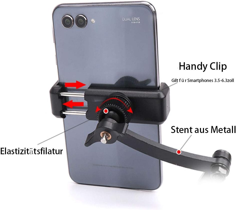 Mini Cooper Handyhalterung, Faltbar Unsichtbar 360°Drehung Autotelefon GPS Halterung für Mini Cooper