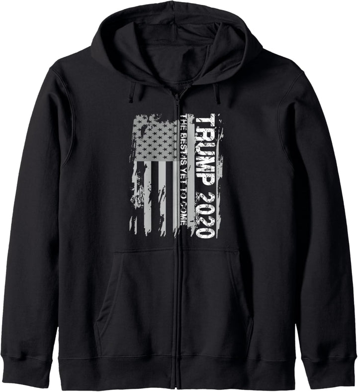 Trump 2024 USA Flagge -The Best Is Yet To Come- Donald Trump Kapuzenjacke
