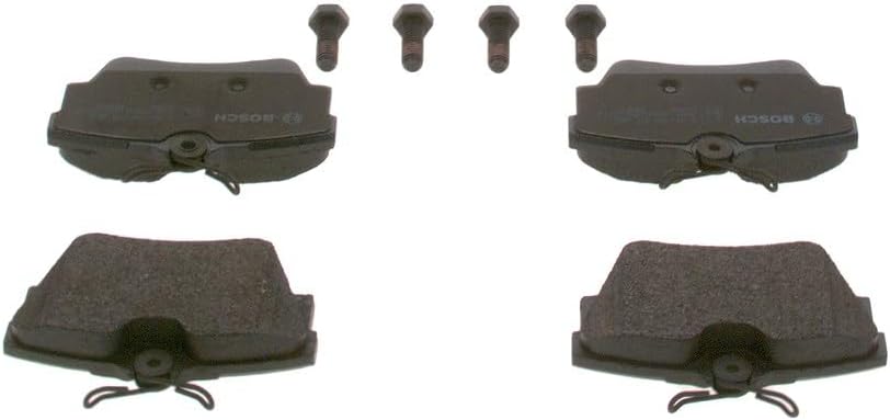 Bosch BP378 Bremsbeläge - Hinterachse - ECE-R90 Zertifizierung - vier Bremsbeläge pro Set