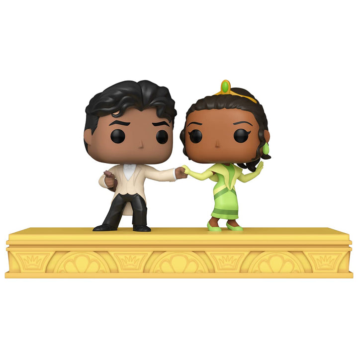 Funko Pop! Moment: Disney 100 - Princess Tiana & Naveen - Vinyl-Sammelfigur - Geschenkidee - Offizie
