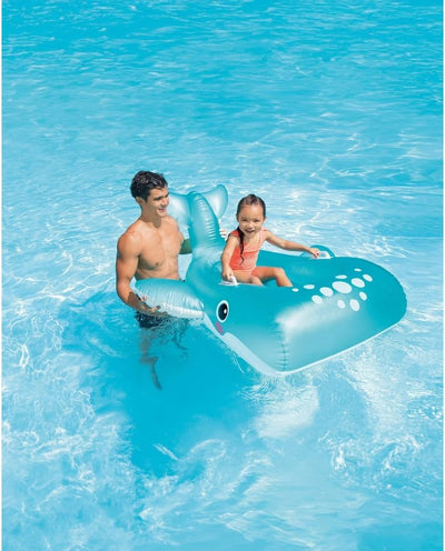 Intex Blauwal Rutscher, unaufgeblasene Grösse: 168 cm x 140 cm (57567NP)