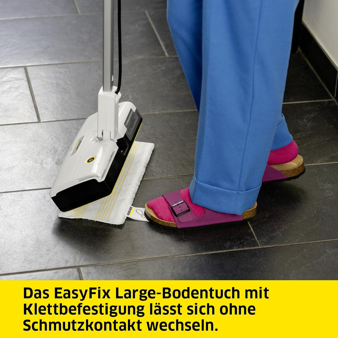 Kärcher Dampfreiniger SC 1 Upright, Aufheizzeit: 30 s, Flächenleistung: ca. 30 m², Tank: 0,2 l, Heiz