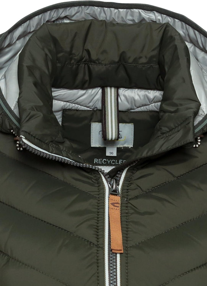 camel active Damen Jacke, 36 Dunkelgrün