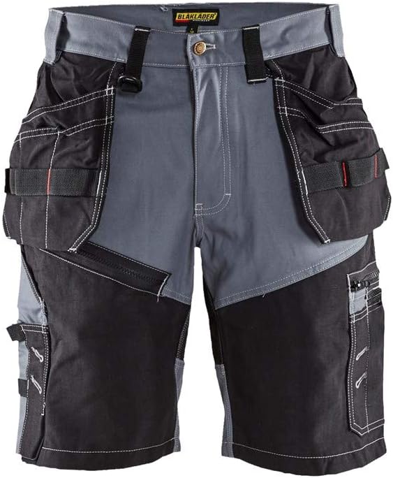 Blakläder Handwerker-Shorts X1500, 1 Stück C44 Grau/Schwarz, C44 Grau/Schwarz