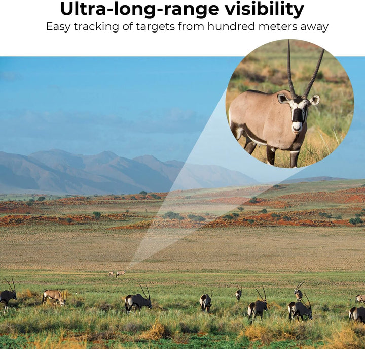 K&F Concept 12x50 HD Monokular Teleskop IP68 Wasserdicht Handy Fernrohr mit Arca-Schnittstelle mit T