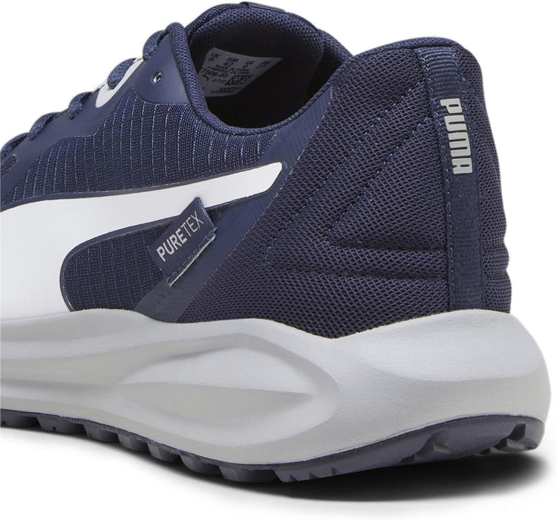 PUMA Unisex Twitch Runner PTX Strassen-Laufschuh 39 EU Puma Navy Cool Mid Grey, 39 EU Puma Navy Cool