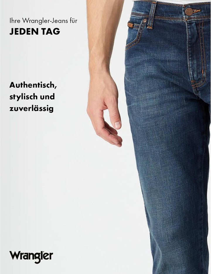 Wrangler Herren Texas Jeans 50W / 32L Blue Black, 50W / 32L Blue Black