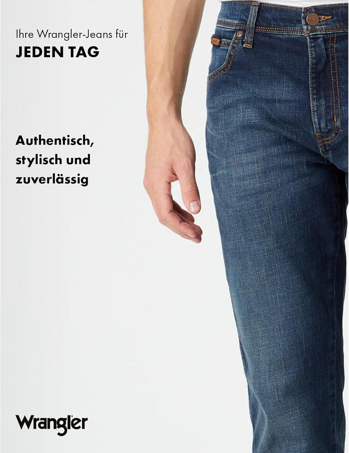 Wrangler Herren Jeans Texas 28W / 32L Blue Black, 28W / 32L Blue Black