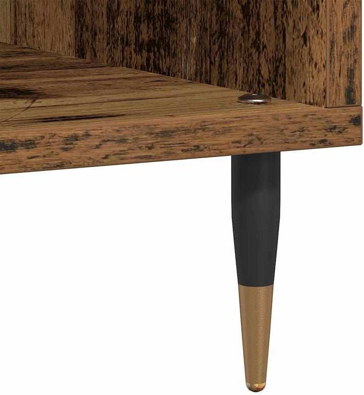 vidaXL Schallplattenschrank Altholz 85 x 38 x 89 cm Holzwerkstoff | Schlankes Design ergänzt jeden W