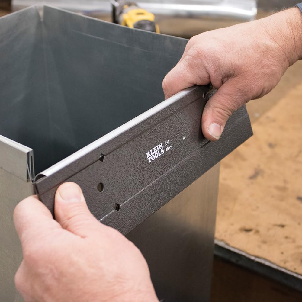 Metall-Faltwerkzeug zum Biegen von Kanalkanälen, 30,5 x 8,2 cm, zusammenklappbar bis zu 24 GA CRSM u