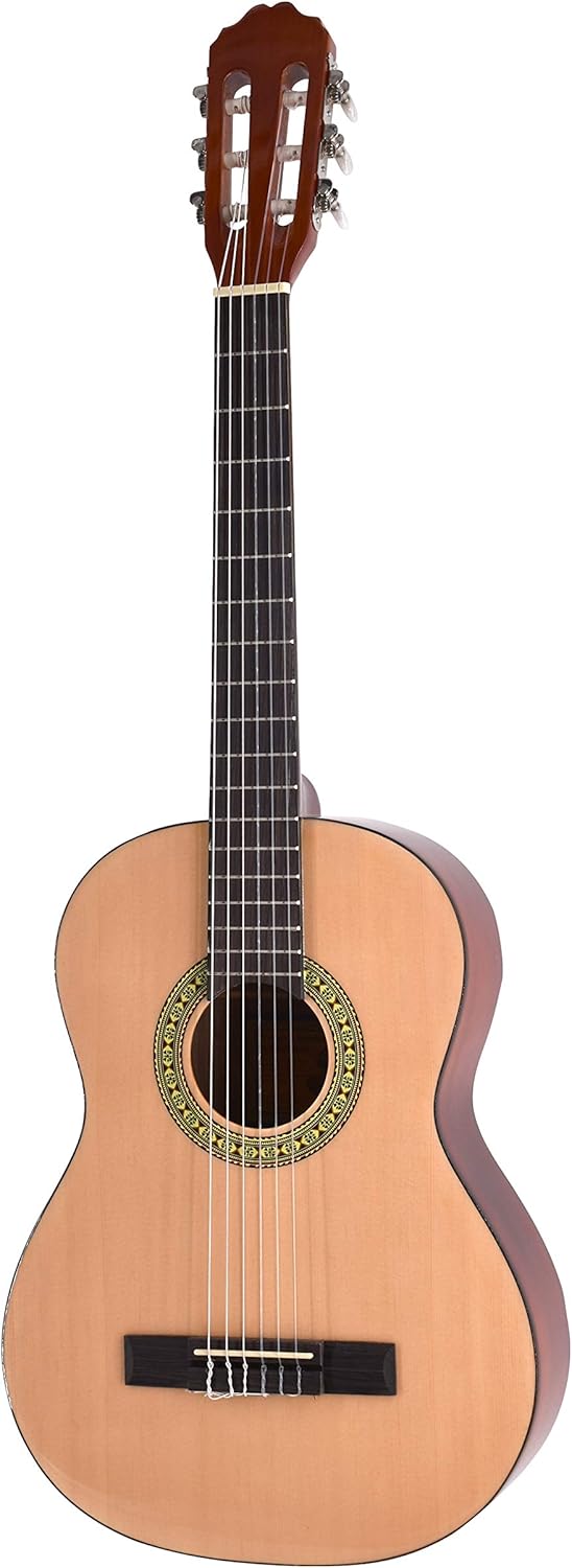 Voggy’s Kindergitarren-Set ¾ - Gitarre für Kinder ab 8 Jahren im Komplettset mit Zubehör auch geeign