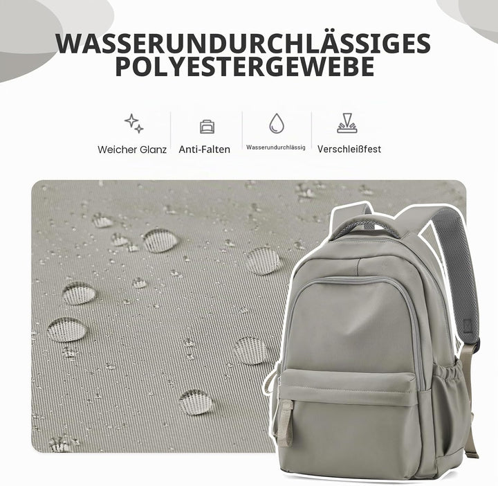 Schulrucksack Damen,Causal Schultasche Mädchen Teenager, Laptop Rucksack Damen Schulmädchen Casual T