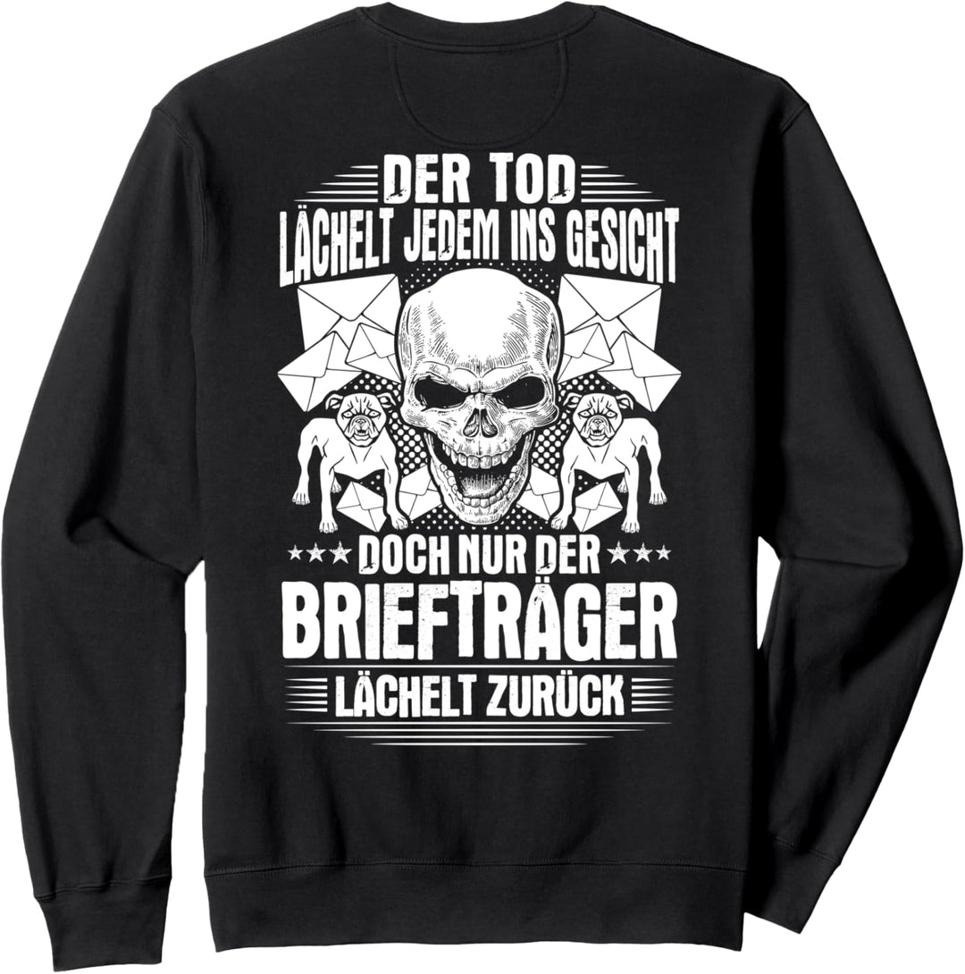 Briefträger Lächeln Postbote Zusteller Sweatshirt