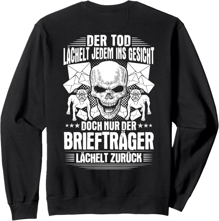 Briefträger Lächeln Postbote Zusteller Sweatshirt