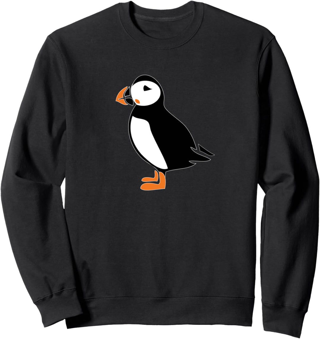 Atlantic Papageientaucher, niedlicher Papageientaucher, niedliche Vögel Sweatshirt