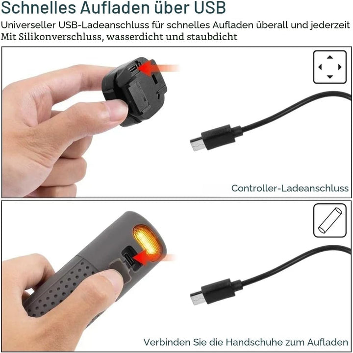 Lenkergriffe für Elektroroller mit linker und rechter Blinkerlampe für Xiaomi Pro 1S Pro 2 Mi3 Silik