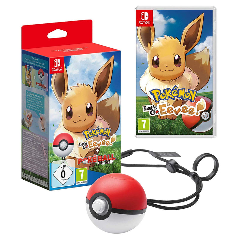 Pokémon: Let’s Go, Évoli!+ Pokéball Plus - [Nintendo Switch]