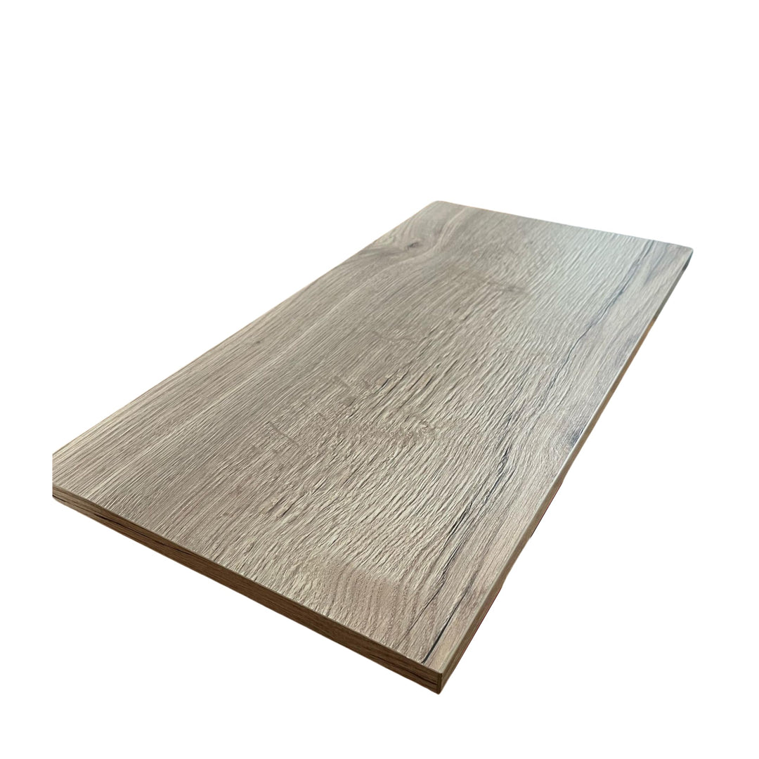 2 Stück Regalboden Einlegeboden WILD-EICHE 567 x 290 mm (L 56,7 cm x B 29,0 cm) Fachboden für 60 cm