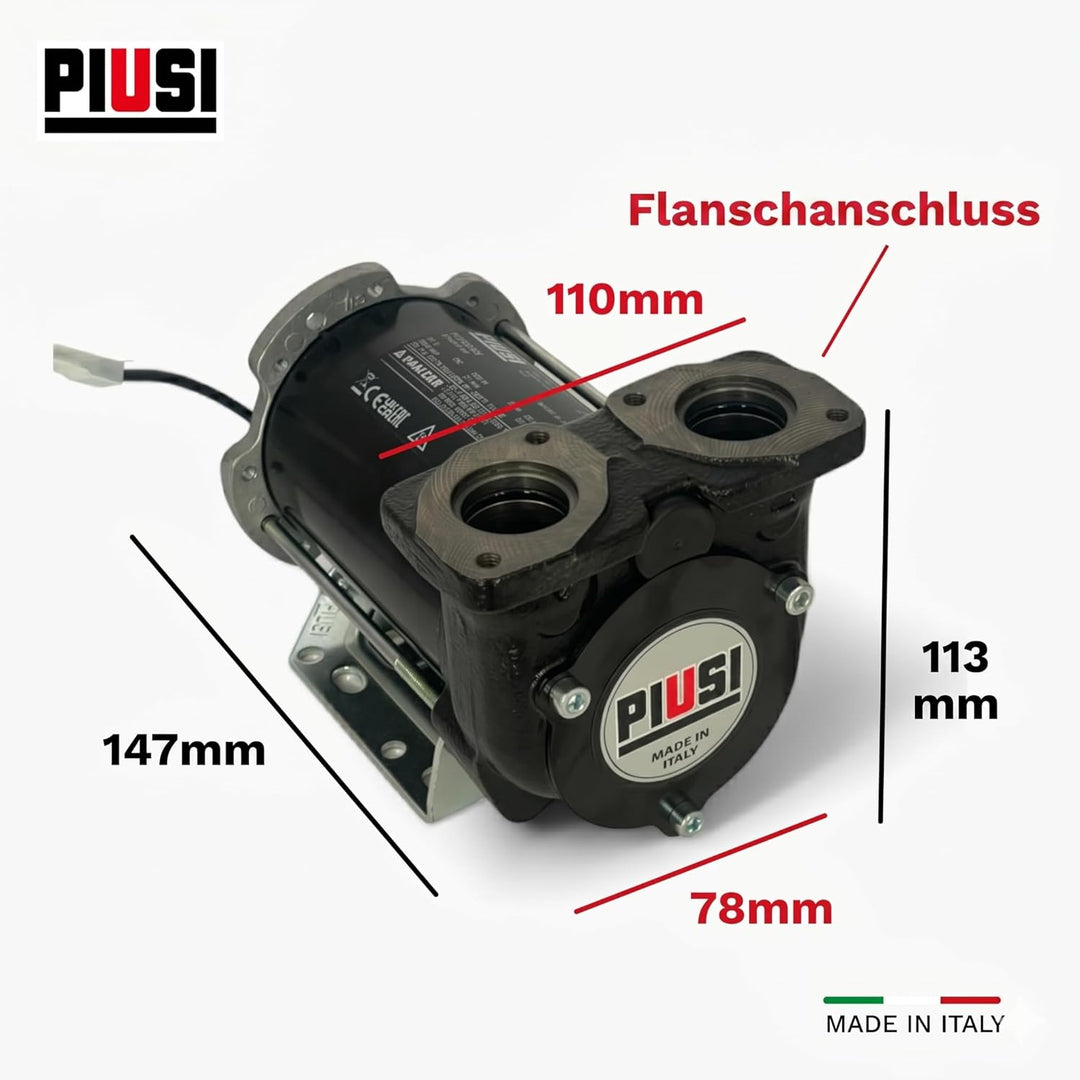 F00347000 - Piusi Selbstansaugende Dieselpumpe | BP3000 24 V | 50/30 l/min