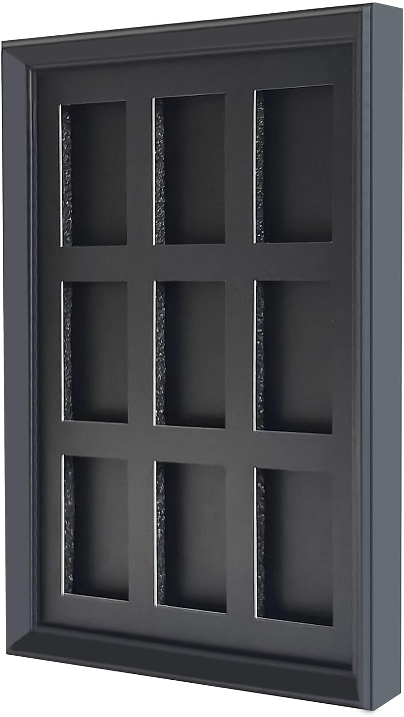 Kassettenbandhülle, Kassettenband-Display-Rahmen, Kassettenband und Gehäuse-Display, 9 Band-Display-