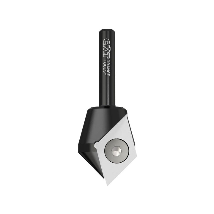 CMT Orange Tools 665.201.11-90°-V-Nut-Fräser 90° mit Wendeplat HW Z1 S=6.35 D=23X11X60 RE