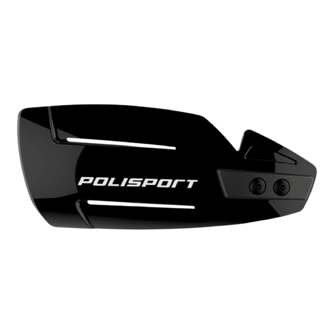 Polisport Hammer Handprotektoren Schwarz - Enduro und MX, Schwarz
