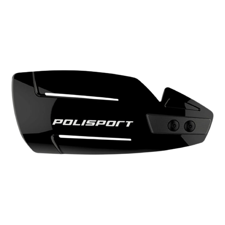 Polisport Hammer Handprotektoren Schwarz - Enduro und MX, Schwarz